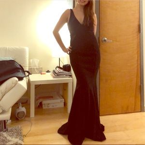 Black Rockefeller Gown